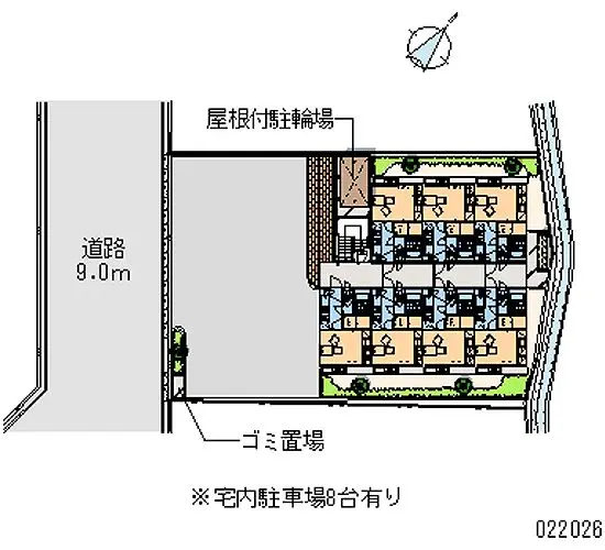 ★手数料０円★岸和田市土生町　月極駐車場（LP）